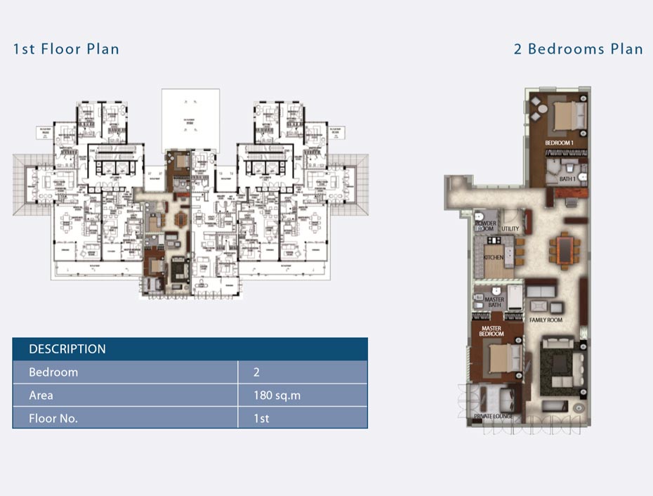 2 BEDROOMS A PLAN